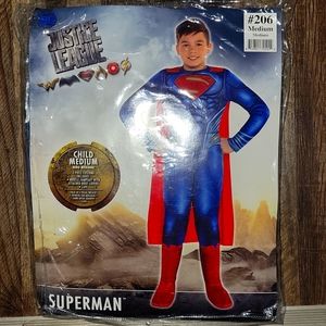 Super man costume medium boy size